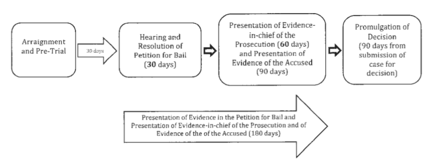 Sample flowcharts with Petition for Bail 
