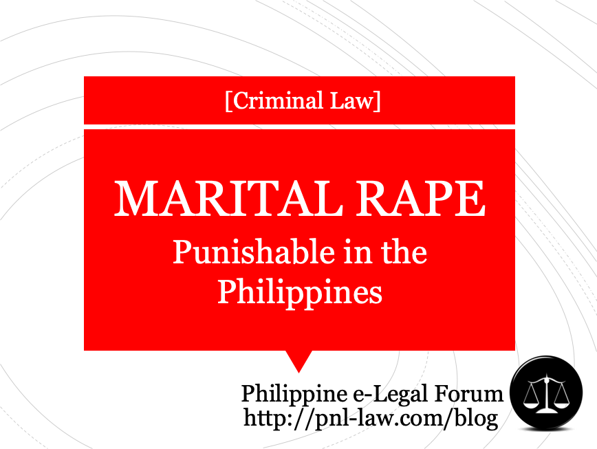 Marital Rape in the Philippines